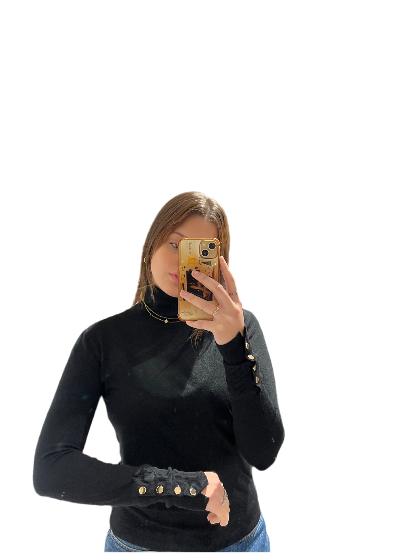 Col roulé noir