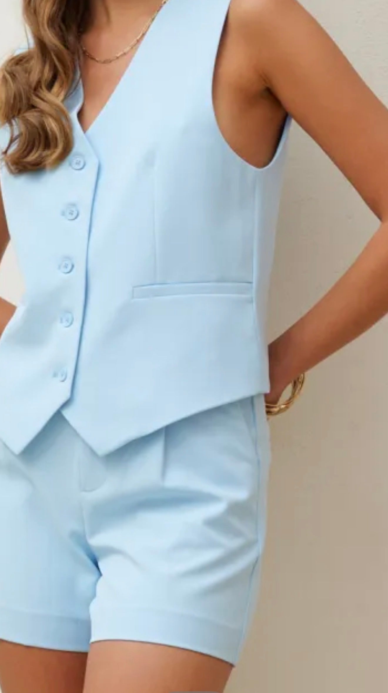 gilet bleu