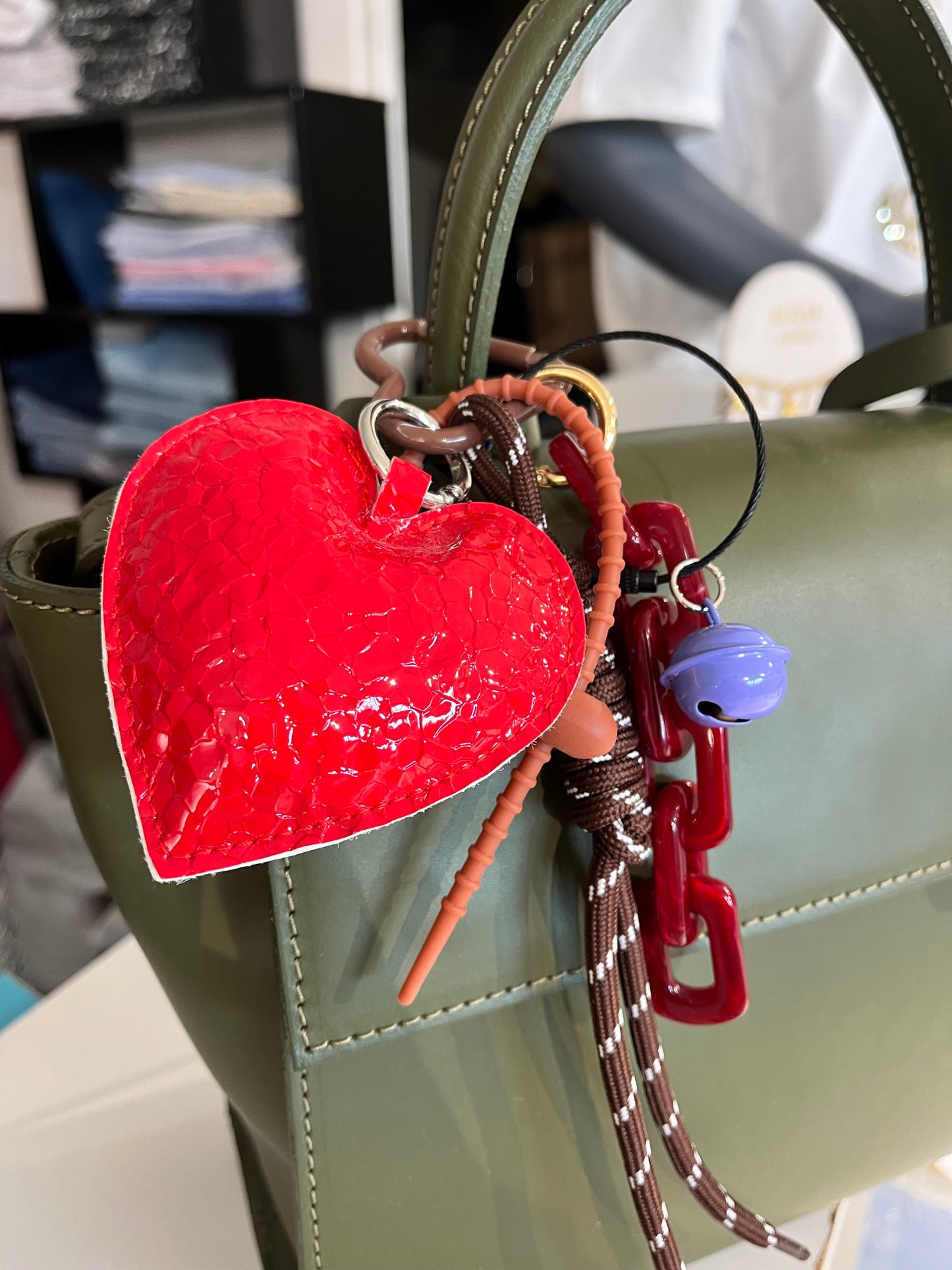 Porte clés cœur