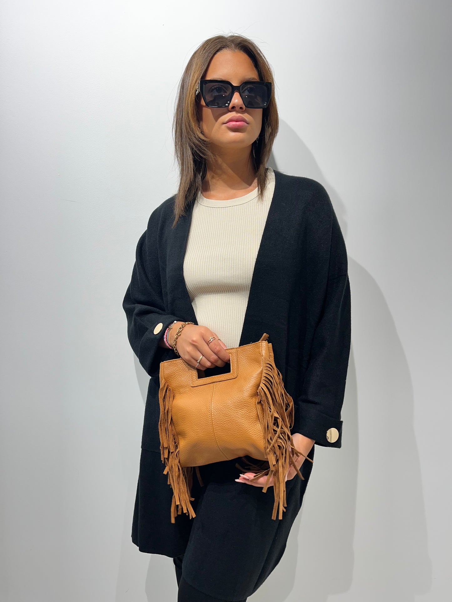 Sac cow-boy en cuir