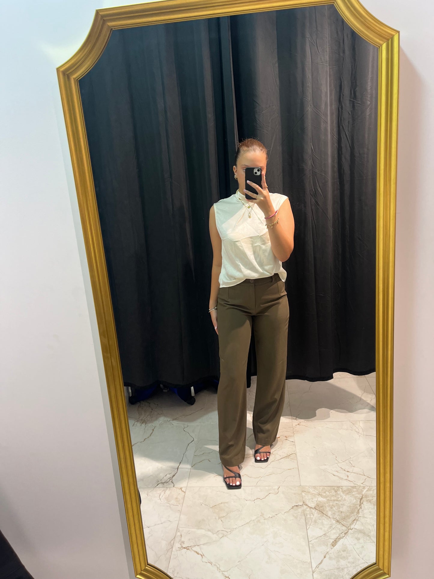 tailleur marron café