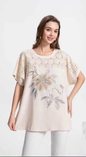 teeshirt floral