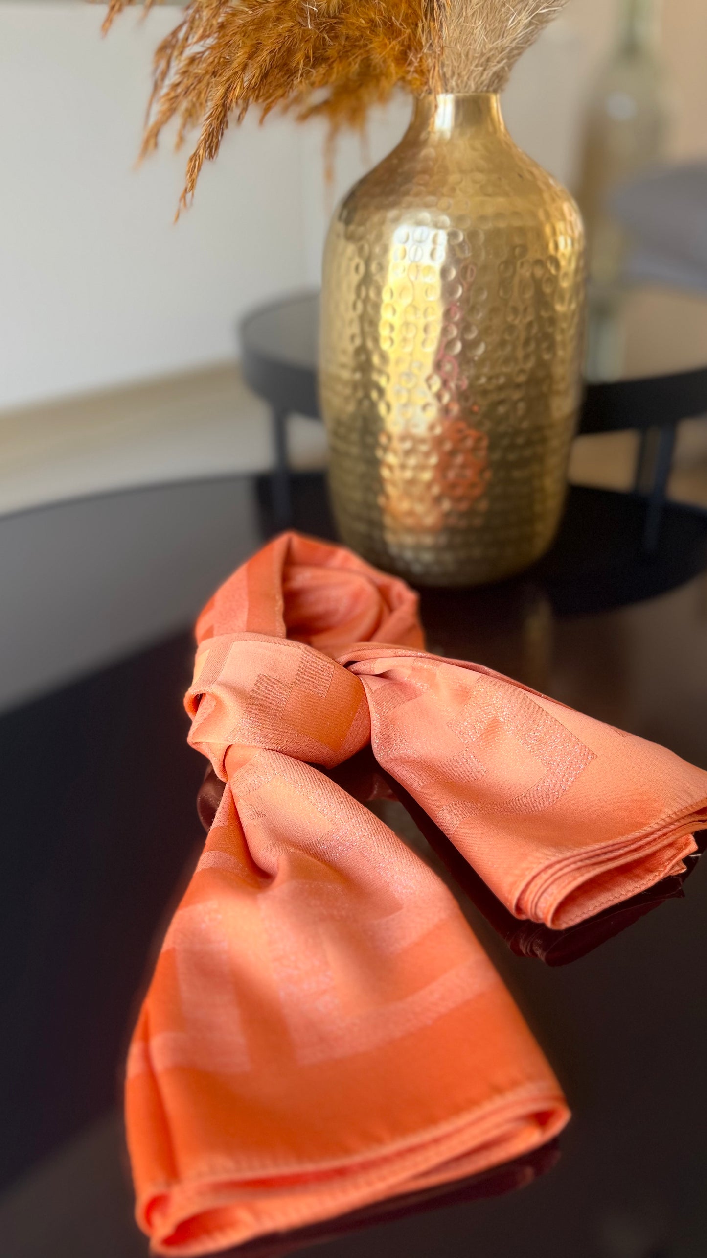 Carré en soie et viscose