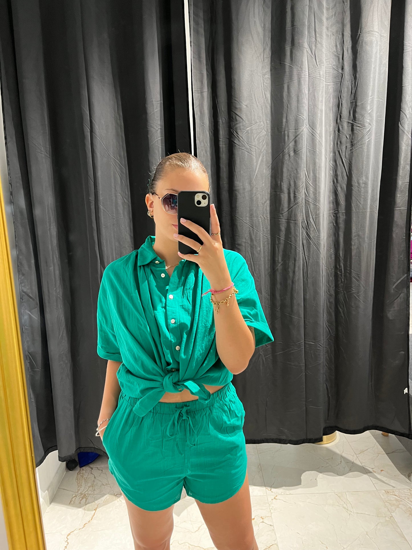 Ensemble short et chemisier