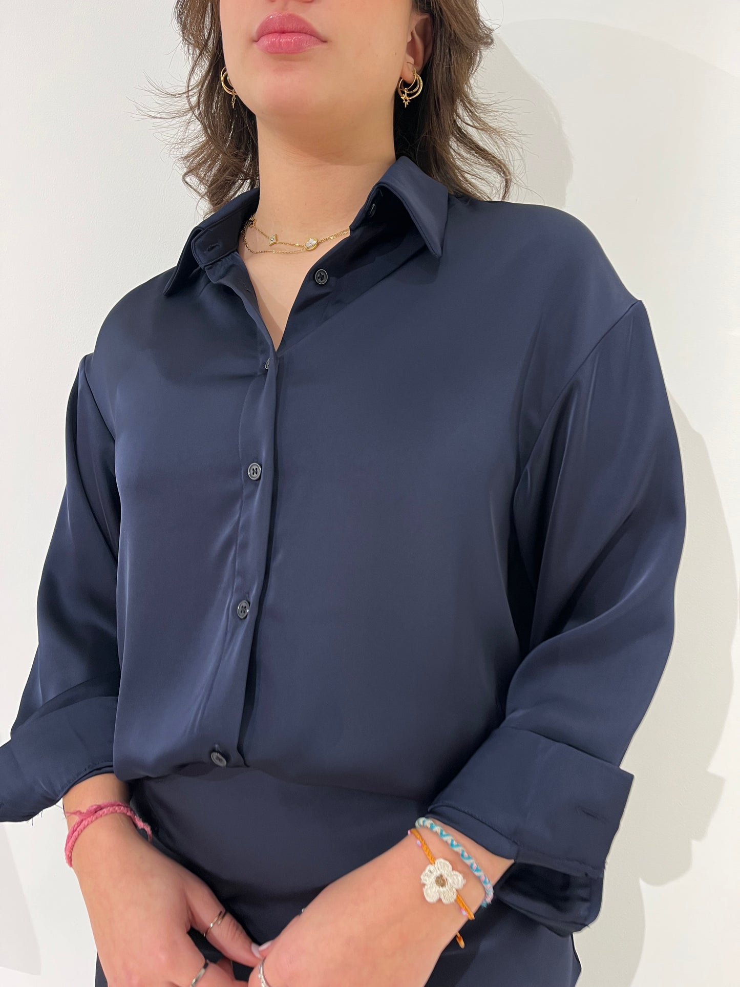 Chemise en satin