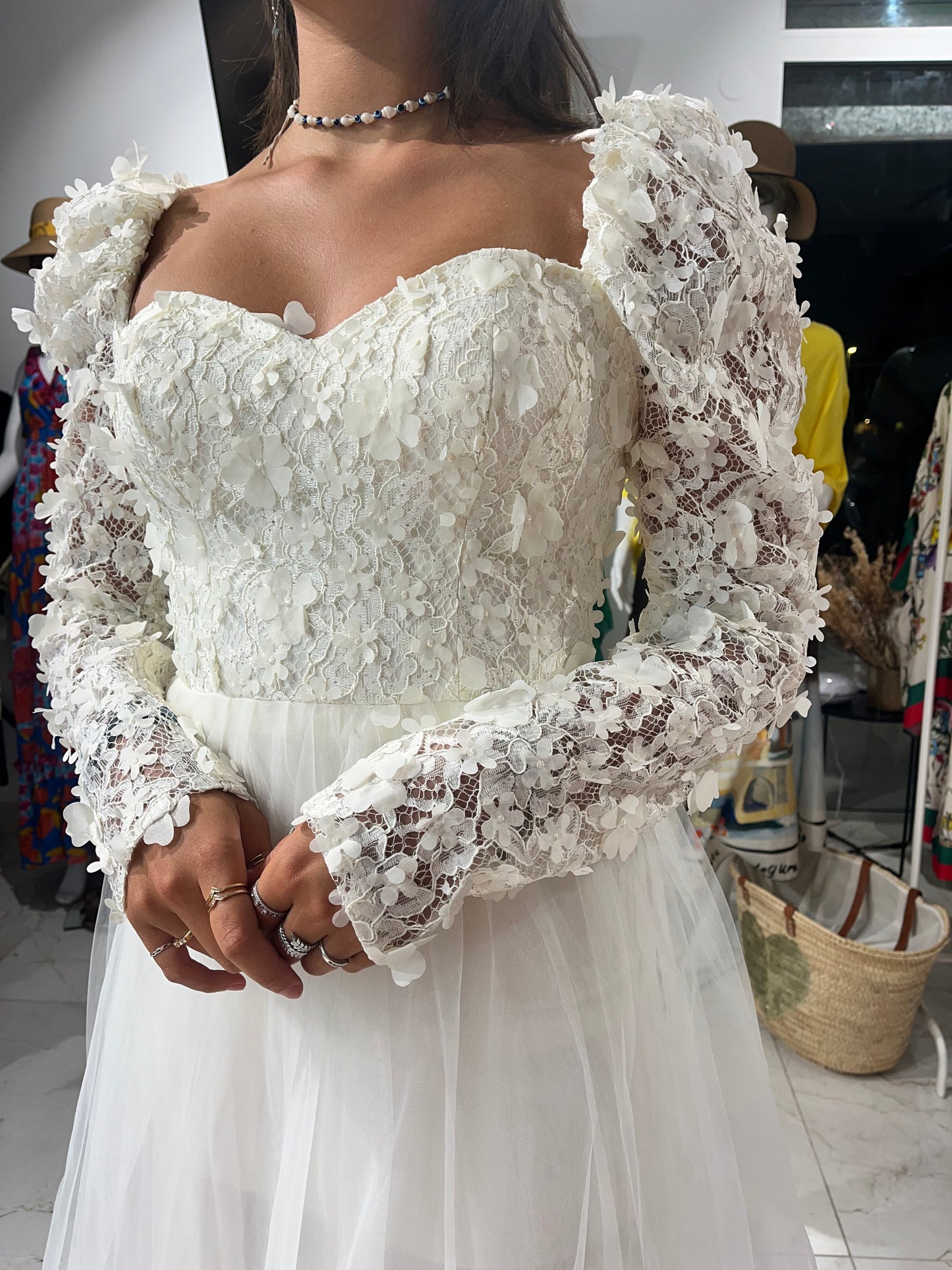 Robe blanche