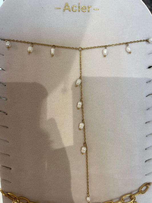 collier tombant