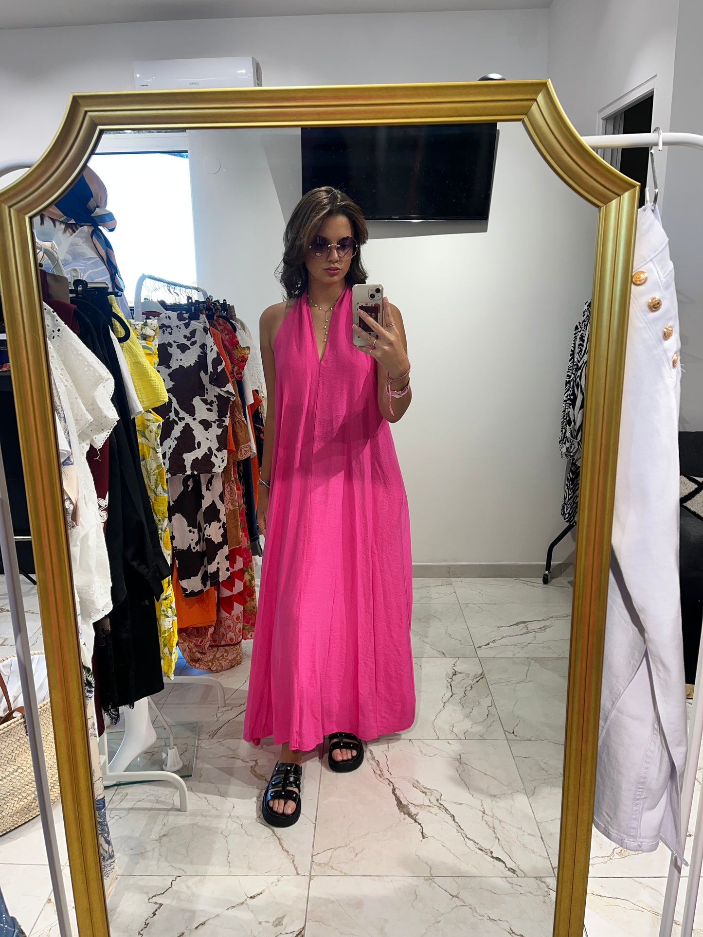 Robe dos nu