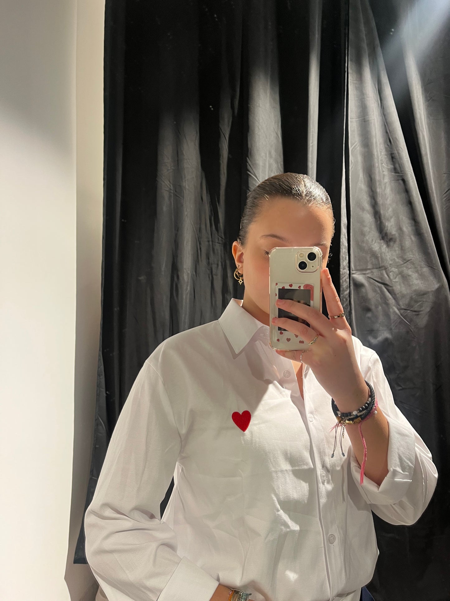 Chemise avec cœur