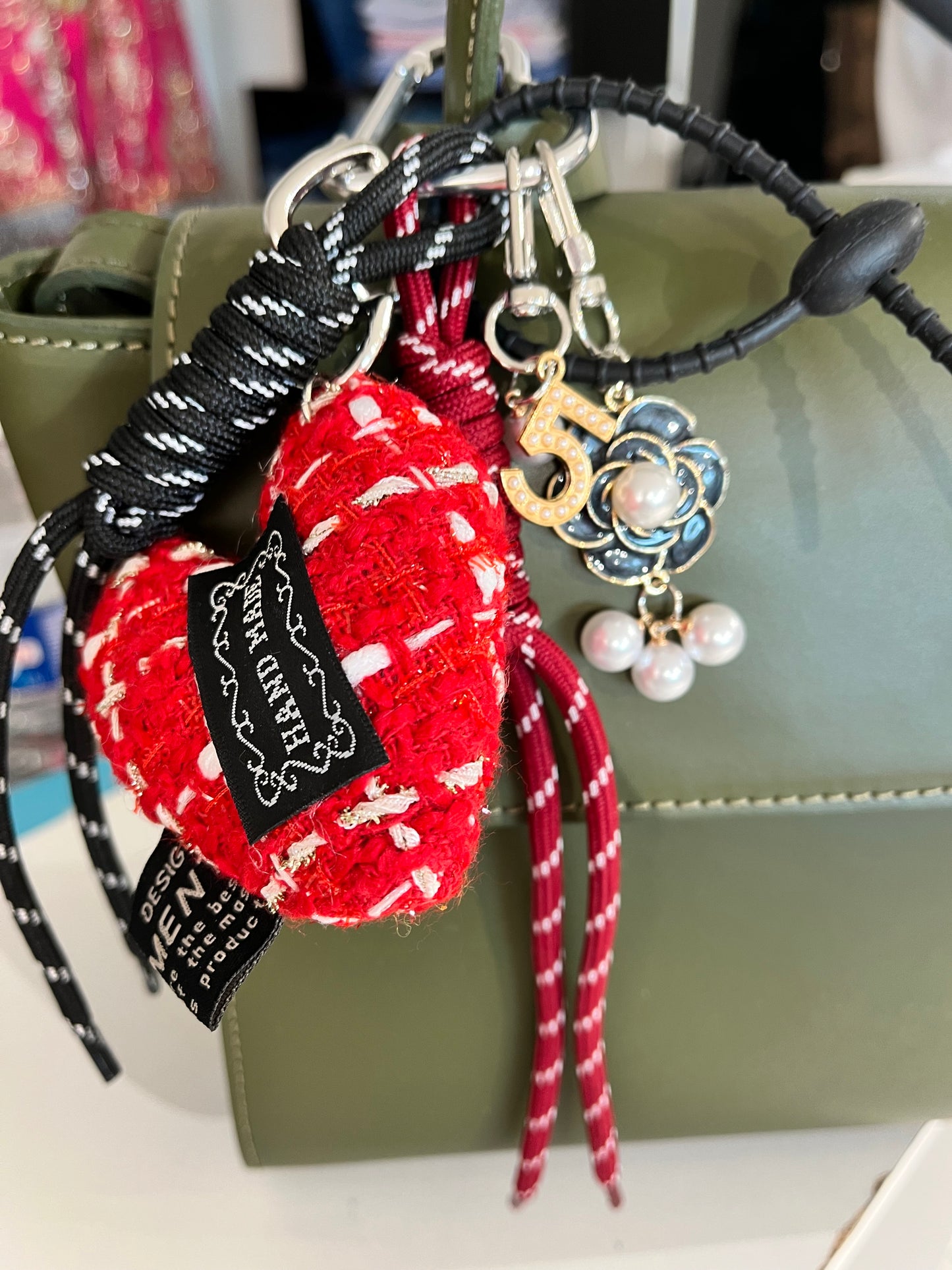 Porte clés cœur