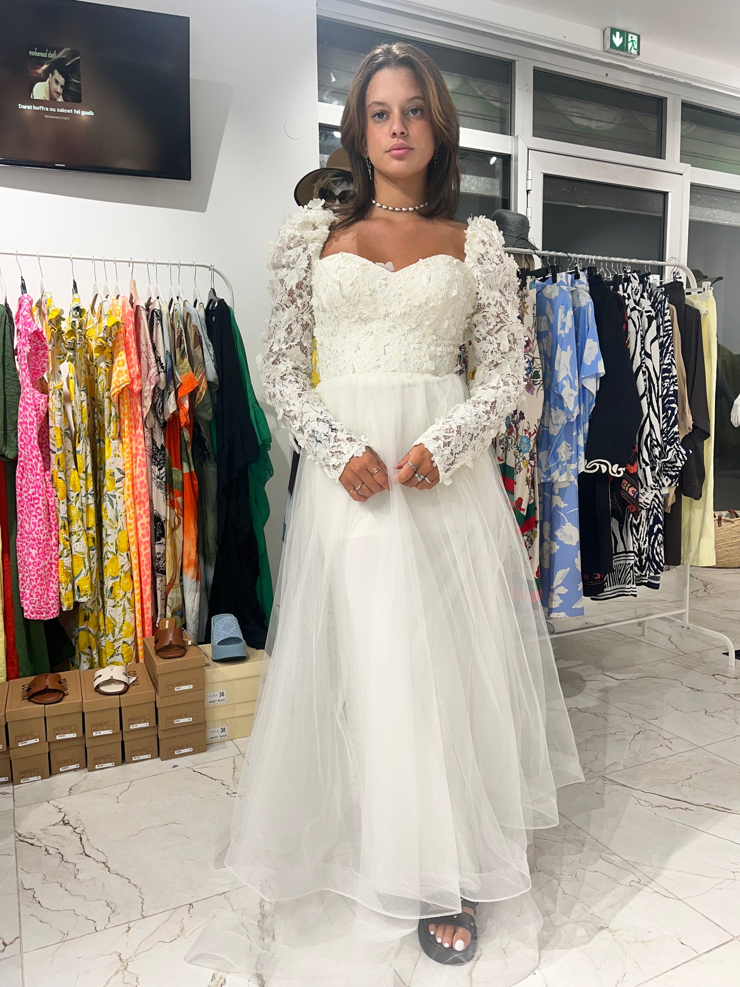 Robe blanche