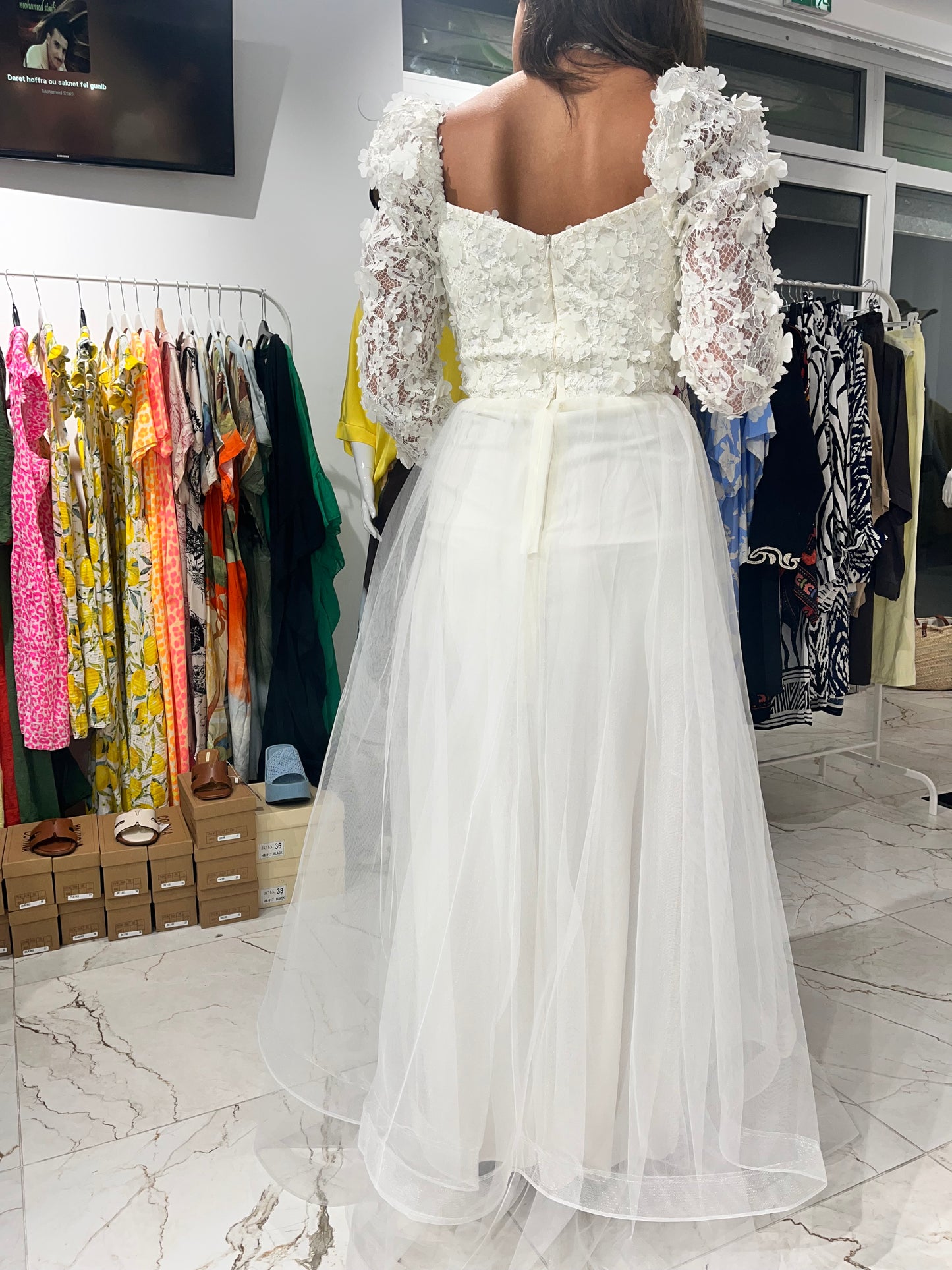 Robe blanche