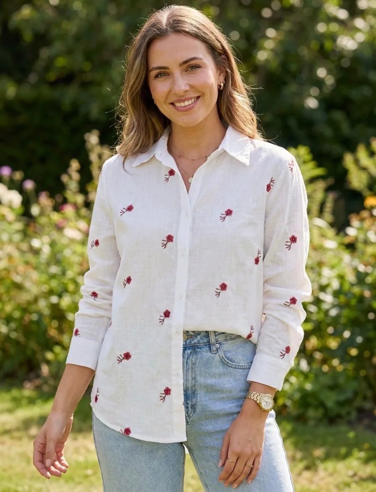 chemise florale