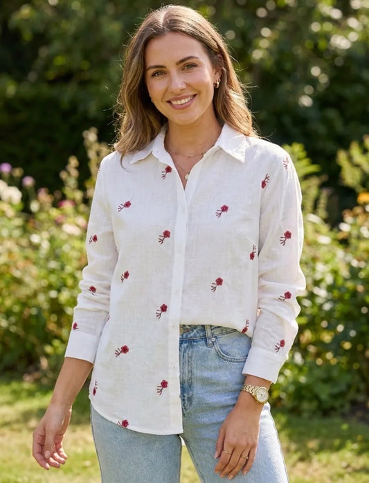 chemise florale