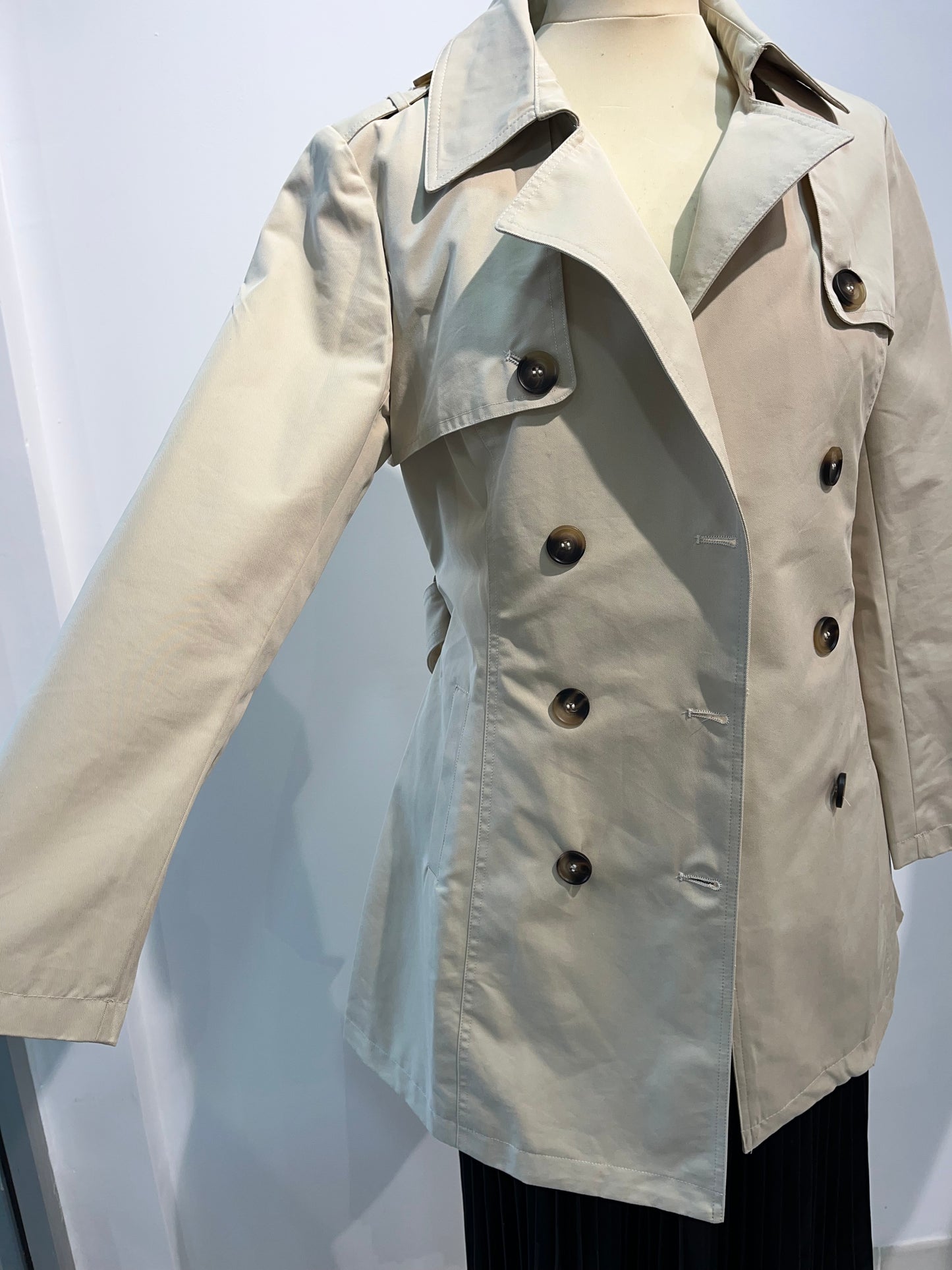 Trench beige classique