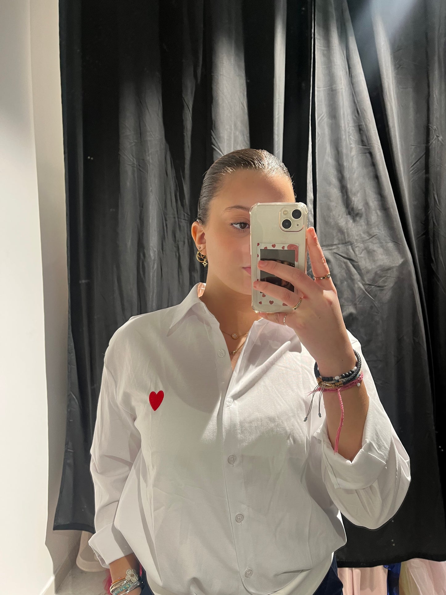 Chemise avec cœur