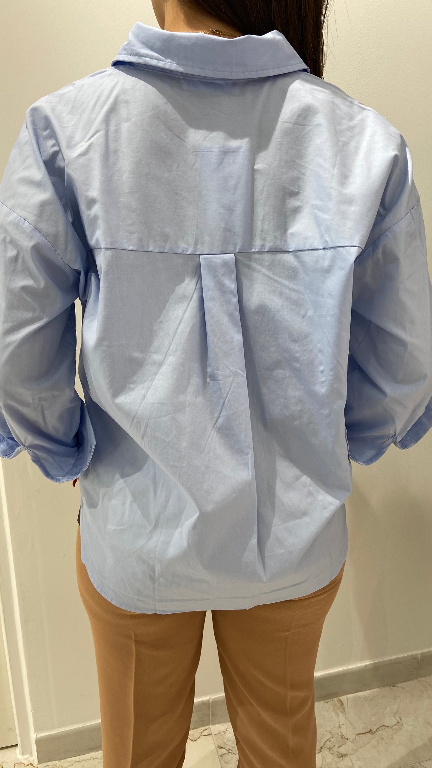 Chemise bleue