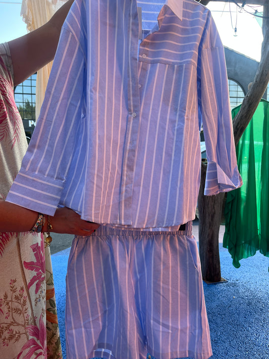 Ensemble short et chemise