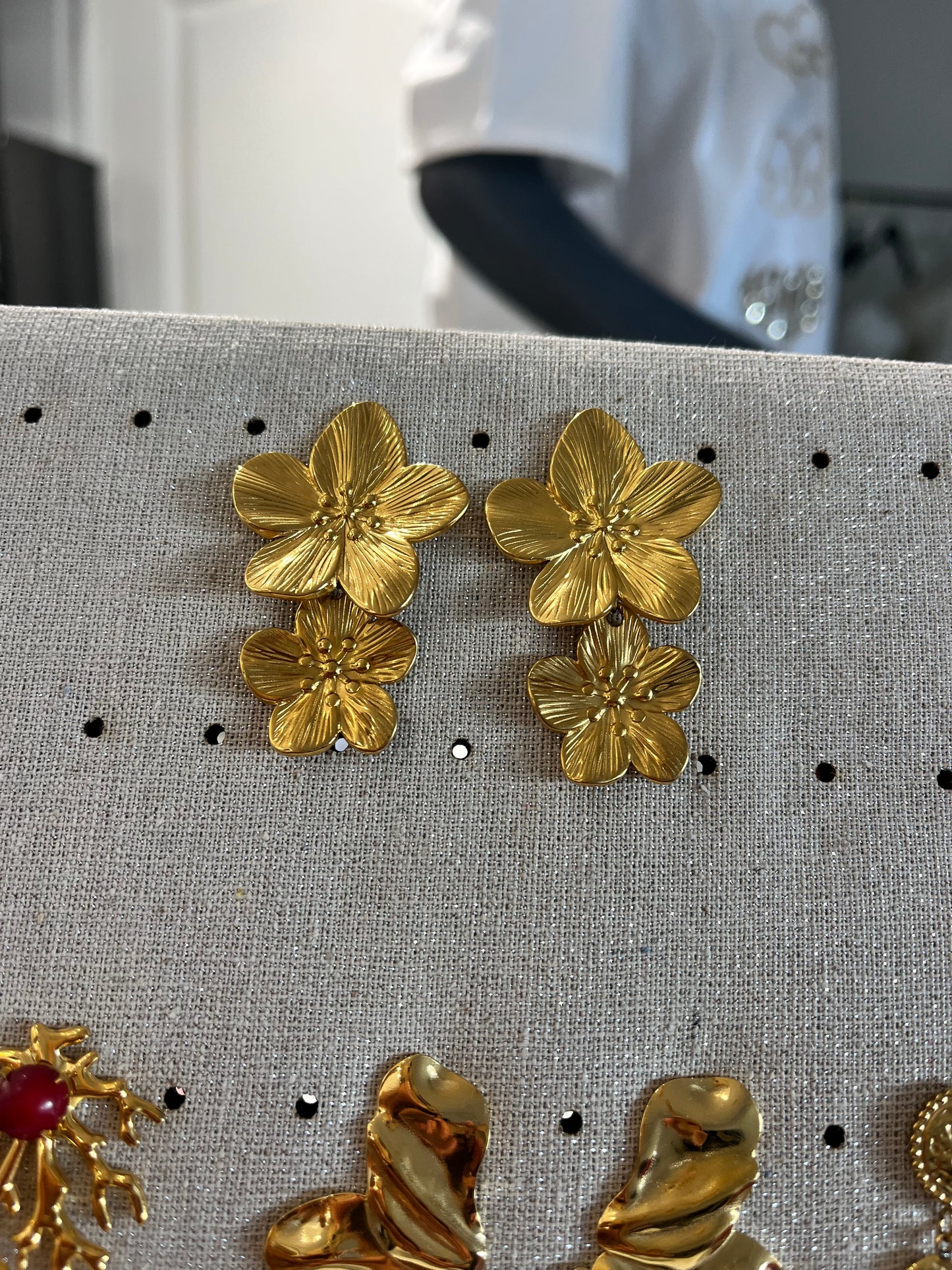 boucles fleur