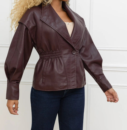 Veste bordeaux