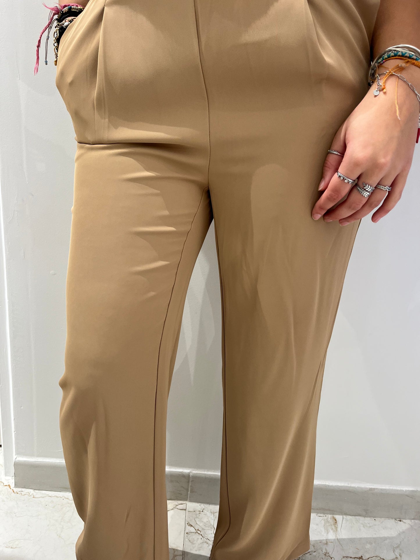 Pantalon fluide large