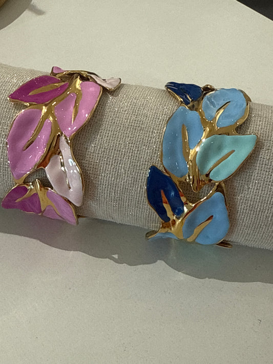 bracelet feuille