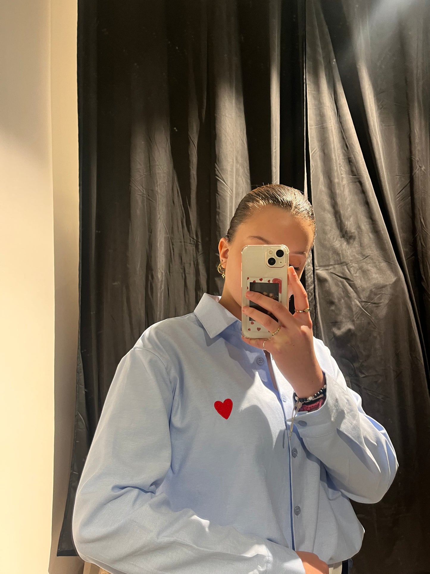 Chemise avec cœur