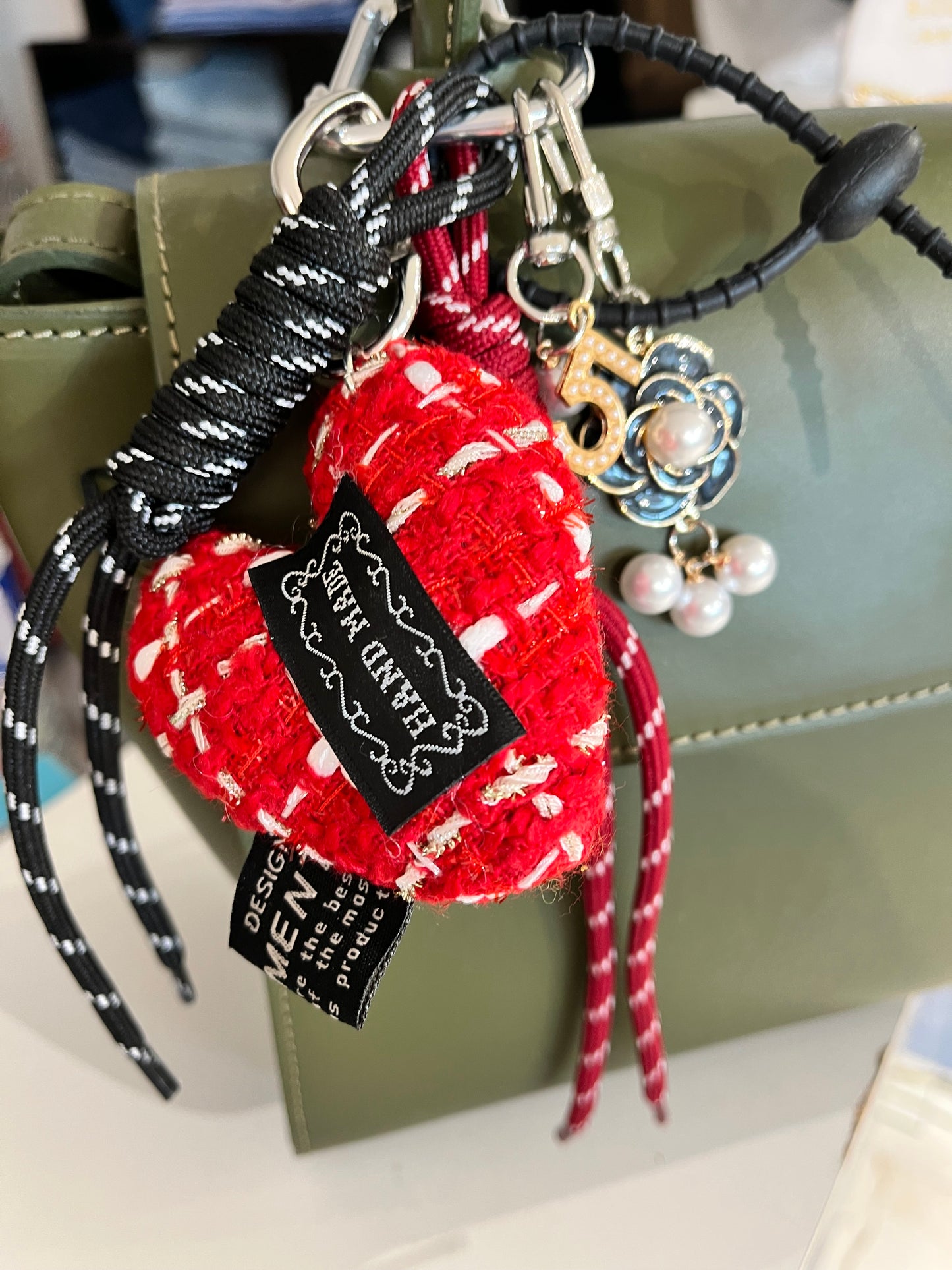 Porte clés cœur