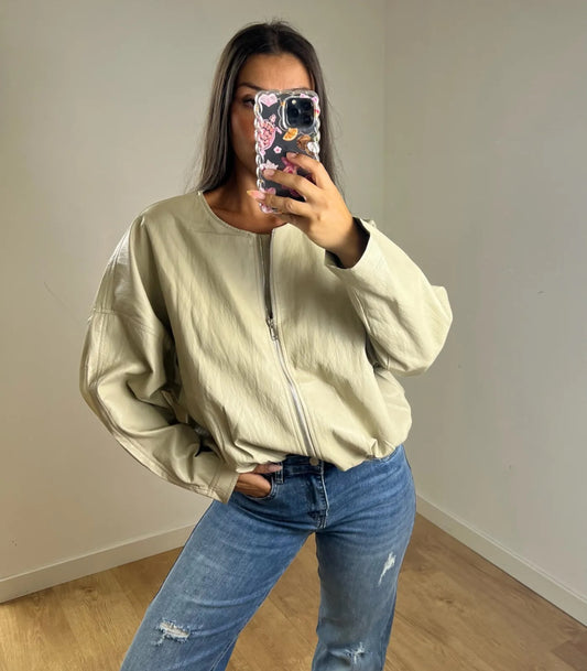 Veste similicuir Lola