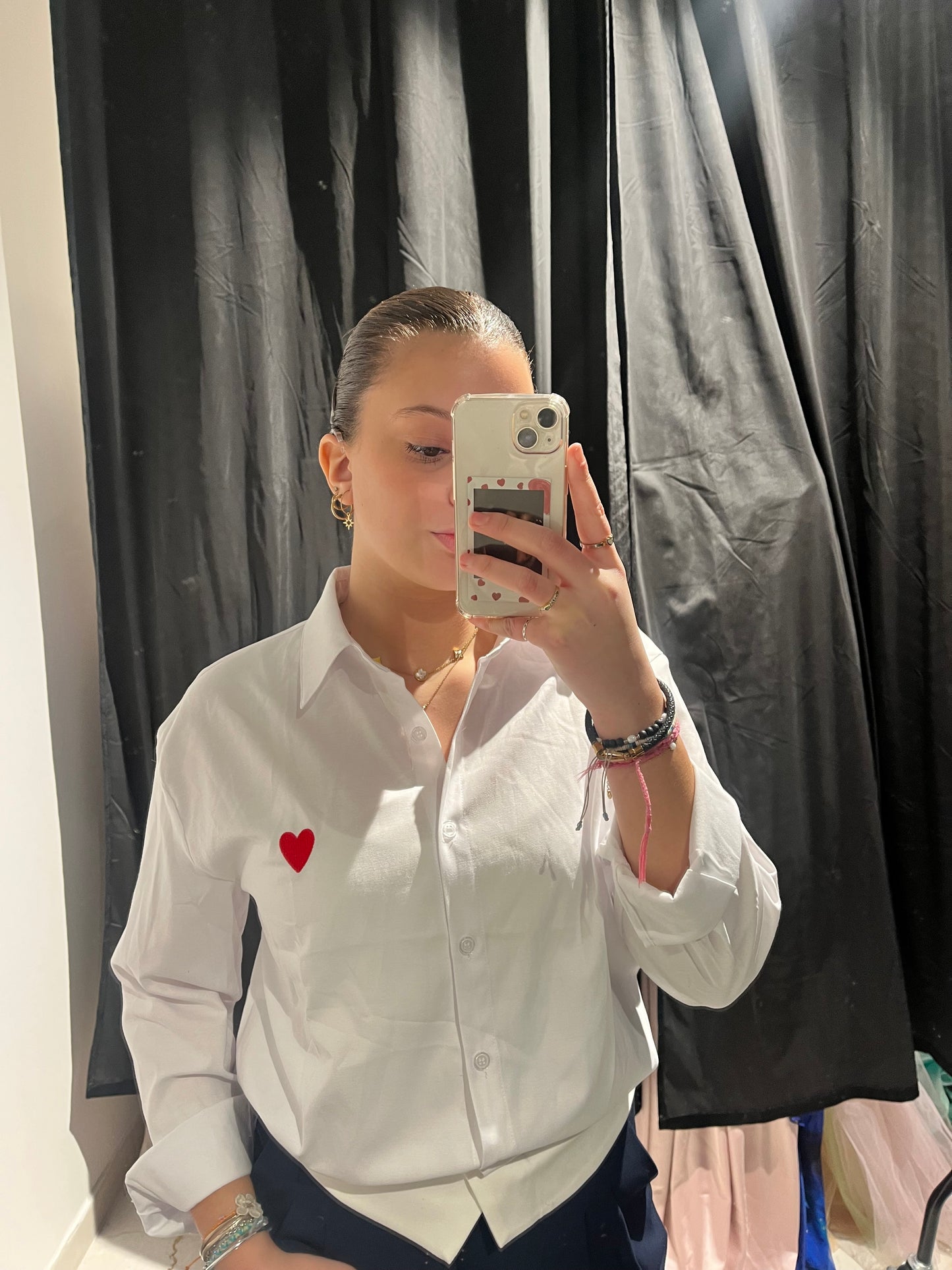 Chemise avec cœur