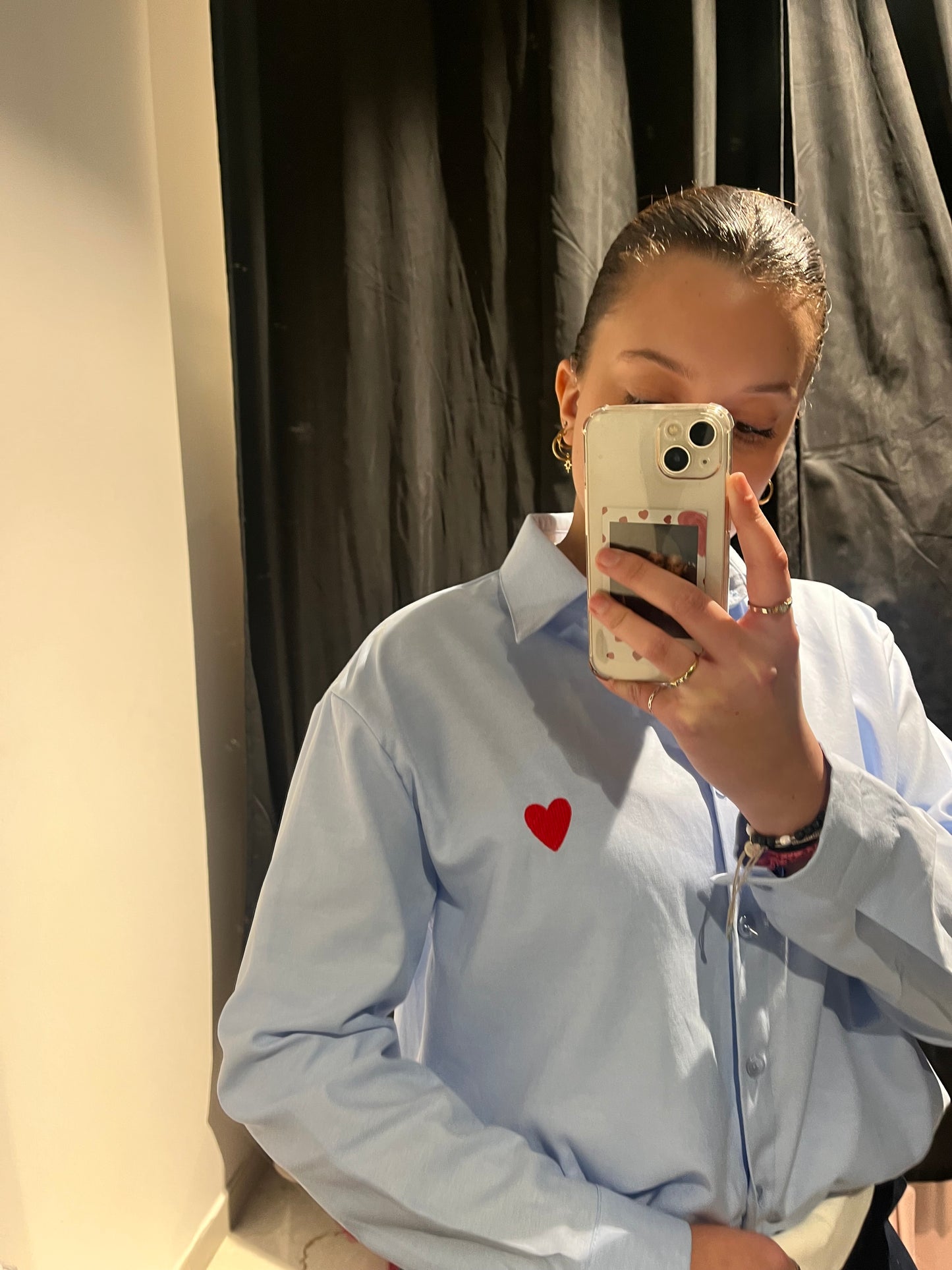 Chemise avec cœur