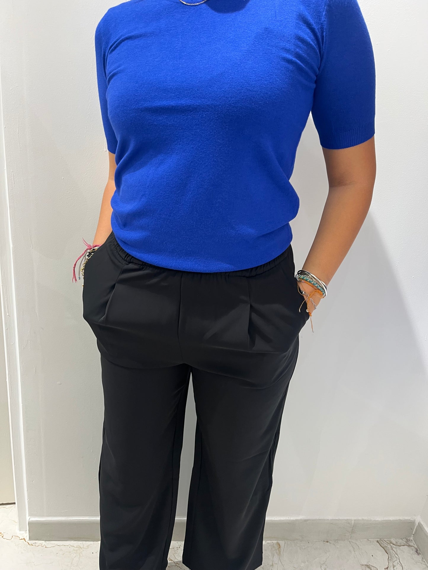 Pantalon fluide large
