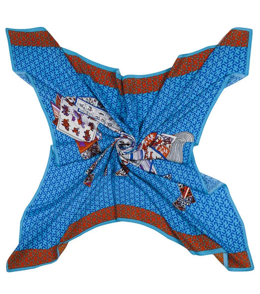 foulard en 100% soie